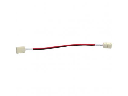 Solight propojovací kabel pro LED pásy, 8mm zacvakávací konektor na obou stranách, 1ks, sáček