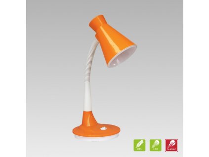 Prezent Lampa PAPAGENO 1xE27/15W, ORANGE TABLE 26014