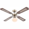 GLOBO 0309 stropní ventilátor se světlem CHAMPION