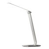 WO37-W Solight LED stolní lampička stmívatelná, 12W, volba teploty světla, USB, bílý lesk