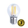 WZ426 Solight LED žárovka retro, miniglobe, 4W, E27, 3000K, 360°, 440lm