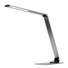 Solight LED stolní lampička stmívatelná, 11W, změna chromatičnosti, broušený hliník, stříbrná