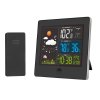 TE80 Solight meteostanice, barevný LCD, teplota, vlhkost,RCC, černá