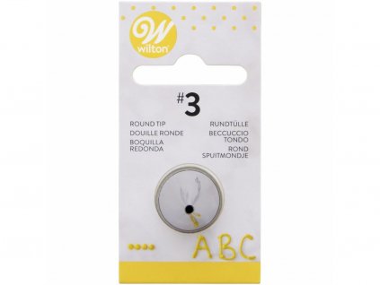 Špička Wilton Round č. 3