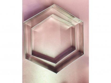 Dortový ráfek Šestihran, vnitřní průměr 30 cm