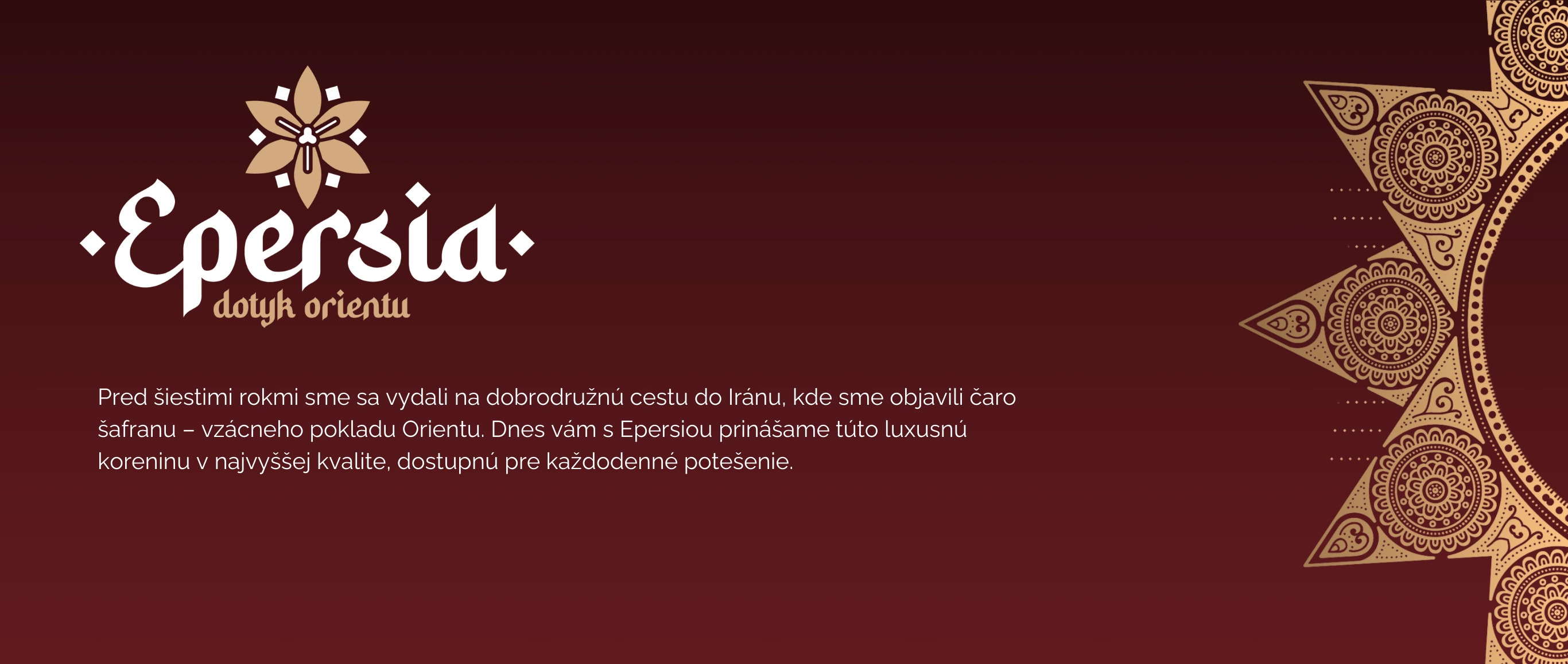 Epersia - dotyk Orientu