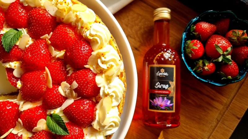 cheesecake s jahodami