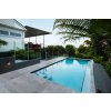 40040106 Bluestone French Pattern Marble Tile Brushed Soft Edge poolside view 2S3A3764 02