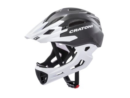 Helma CRATONI C-Maniac Black/White Matt (Varianta S/M (52-56cm))