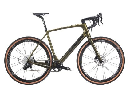 LOOK 765 Gravel RS Ekar 1x13 Metallic Hope Green Satin / Corima Essentia 40 (Varianta XS, Výška od 157, Výška do 166)