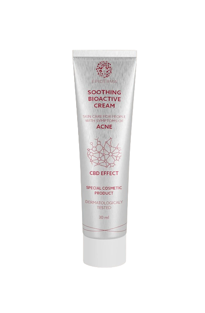 Přehled vlastností bioaktivního krému na akné EPIDERMA®