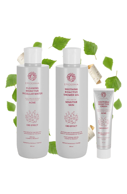 Bioaktivní rozšířený program na akné EPIDERMA®