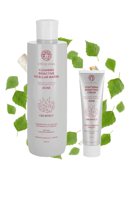 Bioactive basic programme for acne EPIDERMA®