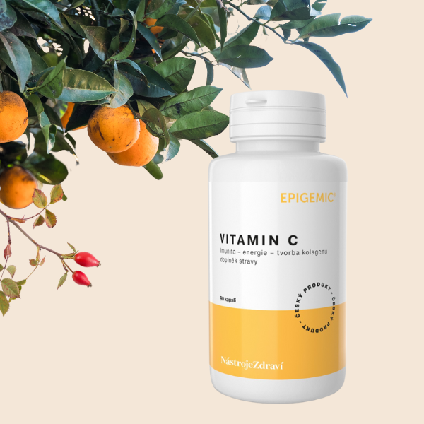 Vitamin C EPIGEMIC® Kvalitní céčko pro vaši imunitu a snížení únavy
