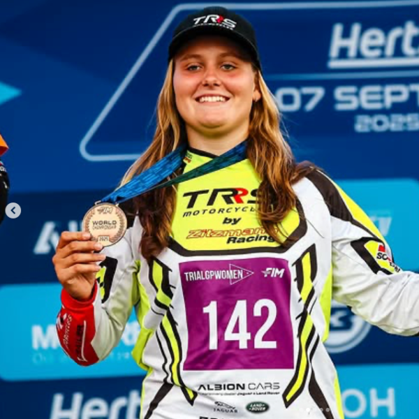 Denisa Pecháčková vyhrála závod TrialGP v Anglii