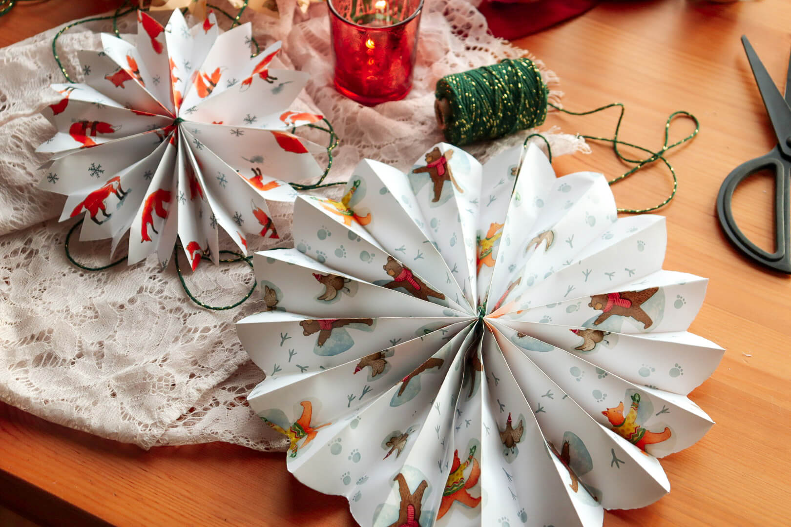 Adventní inspirace - Vánoční hvězda z papíru