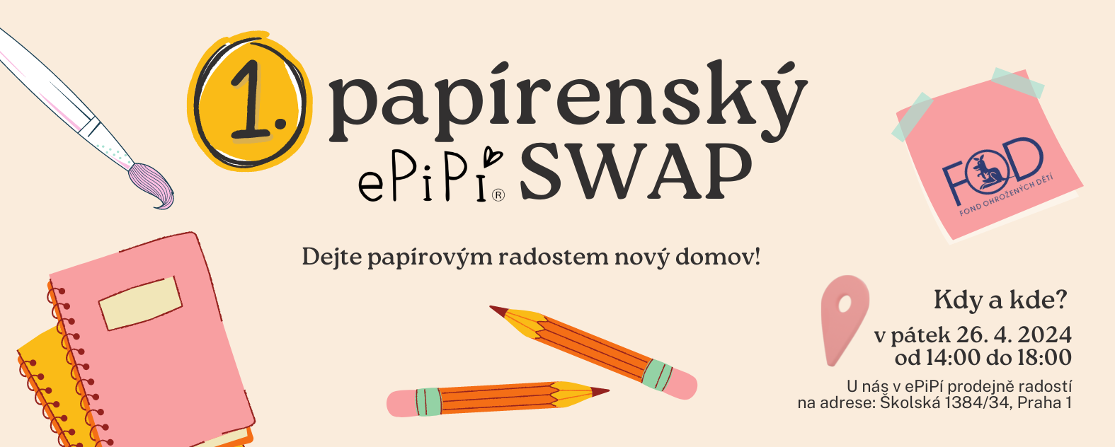 1. papírenský SWAP v ePiPí