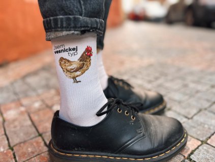 funkční ponožky se slepičkou