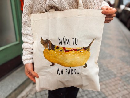 Plátěnka malá - Mám to na párku