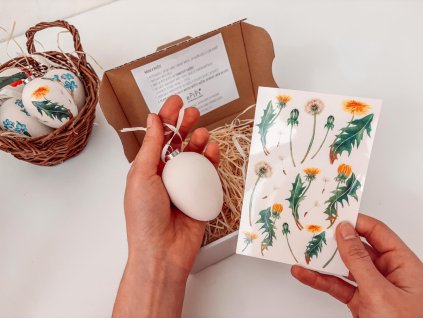 velikonoční dekorace vajíčka