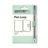 pen loop mint green