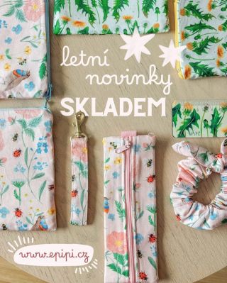 Právě jsme na e-shop nahráli letní novinky, které by vám neměly uniknout!♥️🌞 Novinky z májové a pampeliškové kolekce jsou...