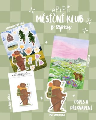 Co vás čeká v měsíčním předplatném v SRPNU?✨ Vydání inspirované horskou krajinou v Dolomitech s huňatým průvodcem!🥹♥️...
