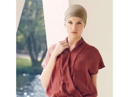 TURBAN LAURA KHAKI DOBROMILA DARNADYOVA EPITA DD ZLIN