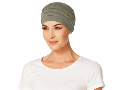 TURBAN YOGA KHAKI DOBROMILA DARNADYOVA EPITA DD ZLIN