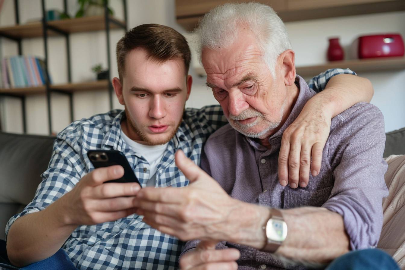 Pomoc seniorů s it technologiemi