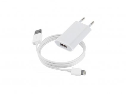 Originální Apple nabíječka 5W + Lightning kabel 1m