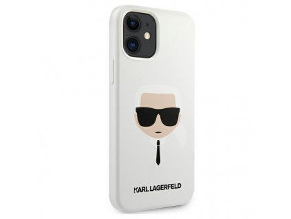 eng pm Karl Lagerfeld KLHCP12SSLKHWH iPhone 12 mini 5 4 bialy white hardcase Silicone Karl`s Head 69899 4