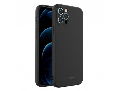 eng pl Wozinsky Color Case silicone flexible durable case iPhone 13 Pro black 74545 1