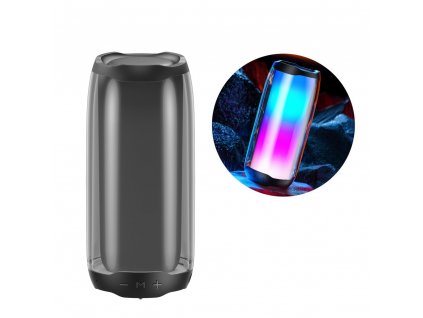 eng pl WK Design portable wireless Bluetooth 5 0 speaker RGB 2000mAh black D31 black 76669 1