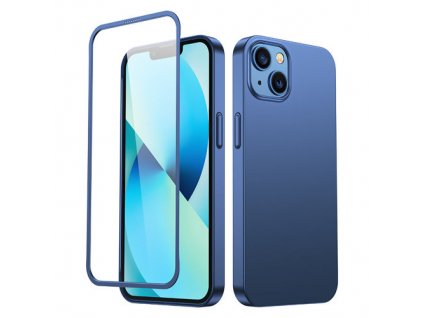 eng pm Joyroom 360 Full Case front and back cover for iPhone 13 tempered glass screen protector blue JR BP927 blue 77022 1