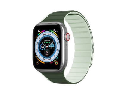 eng pm Magnetic Apple Watch Ultra SE 8 7 6 5 4 3 2 1 49 45 44 42 mm Dux Ducis Strap LD Version Green 149579 1