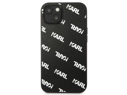 eng pl Karl Lagerfeld KLHCP13SPULMBK3 iPhone 13 mini 5 4 hardcase czarny black Allover 106324 3