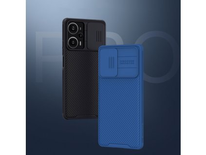 eng pl Xiaomi Redmi Note 12 Turbo Xiaomi Poco F5 Armor Case with Camera Cover Nillkin CamShield Pro Case Black 149211 7