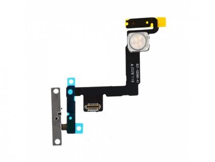 Flex kabel tlačítka zapínání + kovová destička pro Apple iPhone 11
