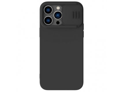 eng pm Nillkin CamShield Silky Silicone Case iPhone 14 Pro cover with camera cover black 108216 1