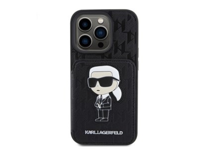 Screenshot 2023 11 21 at 15 59 54 Karl Lagerfeld KLHCP15LSAKKNSCK Apple iPhone 15 Pro hardcase Saffiano Monogram Ikonik Patch black