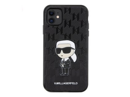 Screenshot 2023 11 23 at 12 15 42 Karl Lagerfeld KLHCN61SAKHPKK Apple iPhone 11 XR black Saffiano Monogram Ikonik