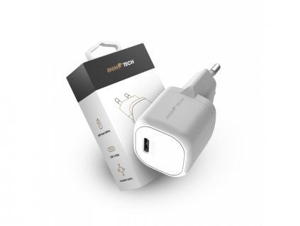 RhinoTech MINI 20W nabíjecí adaptér USB-C PD RTACC319 Bílý