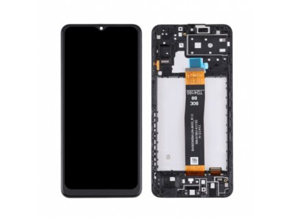 lcd touch frame for samsung galaxy a13 5g a136 black service pack