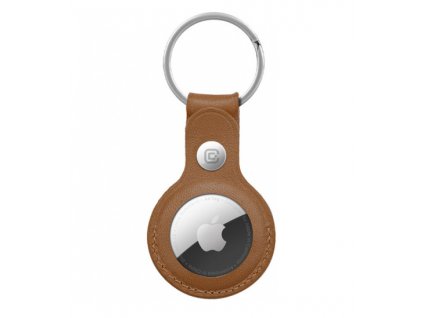 Screenshot 2024 06 28 at 14 32 13 Crong Leather Case with Key Ring Apple AirTag (brown)