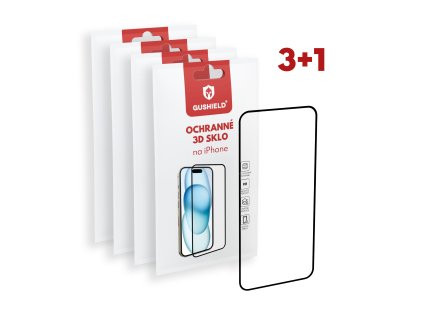 Sklo box 3plus1ks