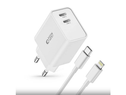 Screenshot 2025 12 12 at 15 14 24 TECH PROTECT C35W 2 portová nabíječka PD35W Lightning USB C kabel bílá iMore.cz
