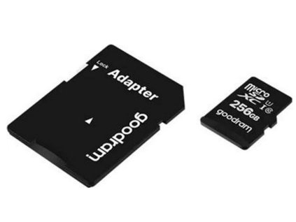 Screenshot 2025 12 12 at 15 05 25 Goodram SDXC UHS I 256 GB M1AA 2560R12 od 474 Kč Heureka.cz