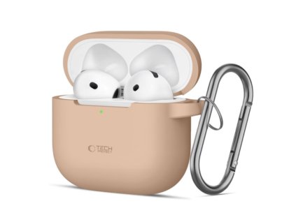 Screenshot 2025 11 13 at 16 23 52 Tech Protect Silicone Hook Case for AirPods 4 Beige Hurtel.com