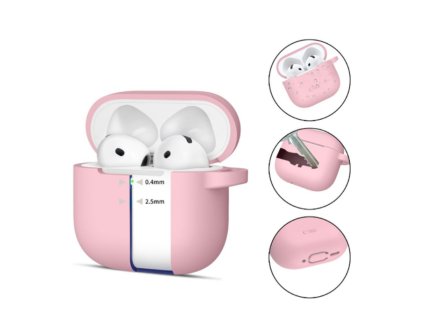 Screenshot 2025 11 13 at 16 35 35 Tech Protect Silicone Hook Case for AirPods 4 Pink Hurtel.com